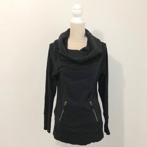 LOFT Lounge Cowl Neck Long Sleeve Pullover Sz S